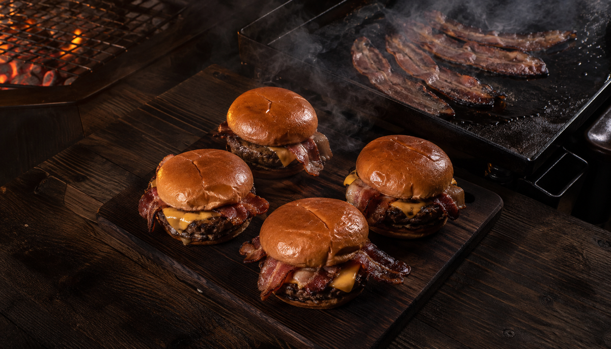 Free Recipe Fridays: Crowd-Ready Smoked Burgers