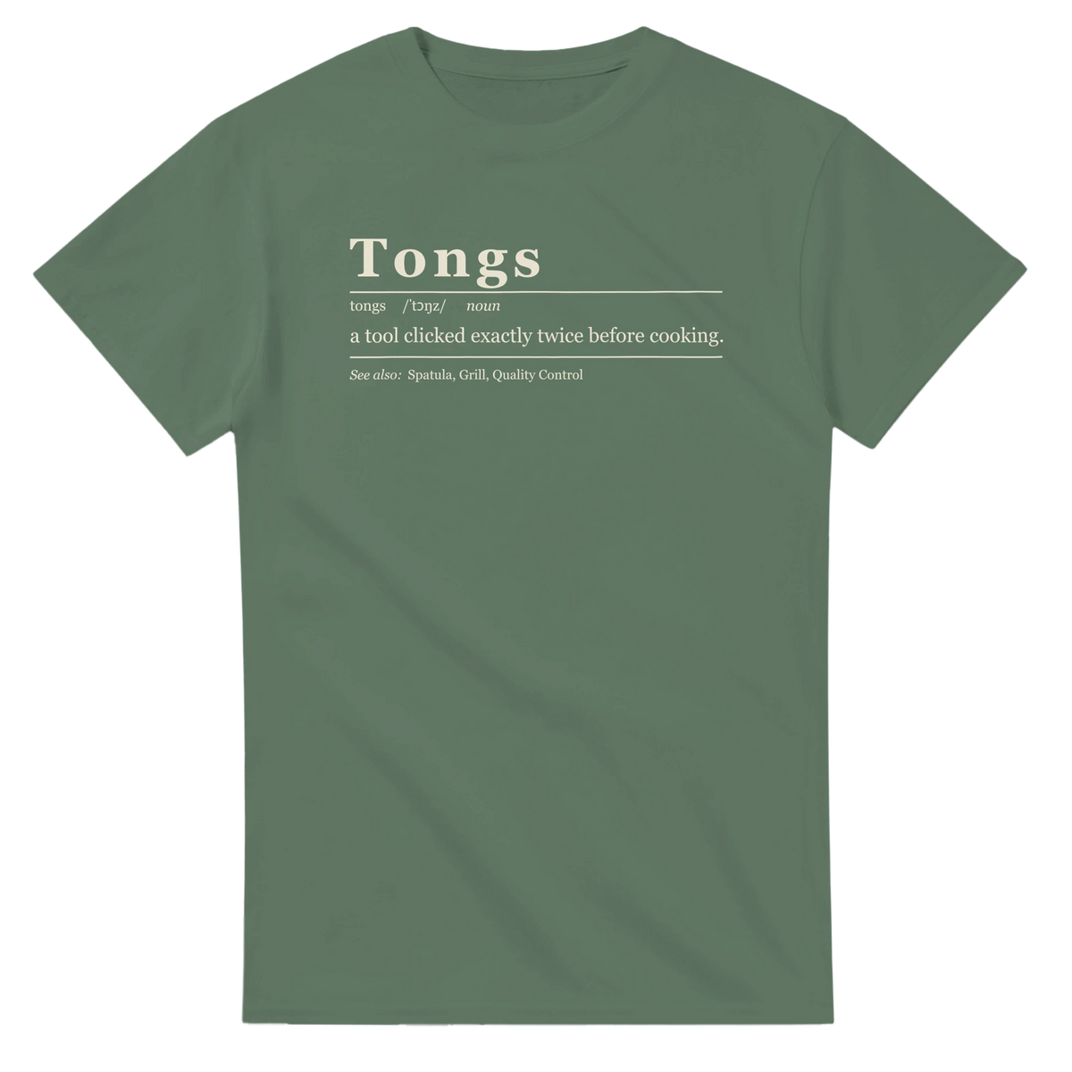 Tongs Definition BBQ T-Shirt
