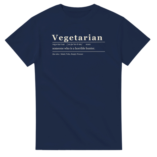 Vegetarian Definition BBQ t-shirt, alternate view