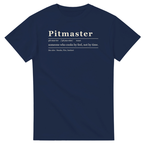 Pitmaster Definition BBQ t-shirt, alternate view