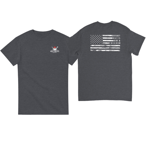 Brisket Butts Ribs & Freedom Tee - Back Design