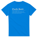 Pork Butt Definition BBQ t-shirt, alternate view