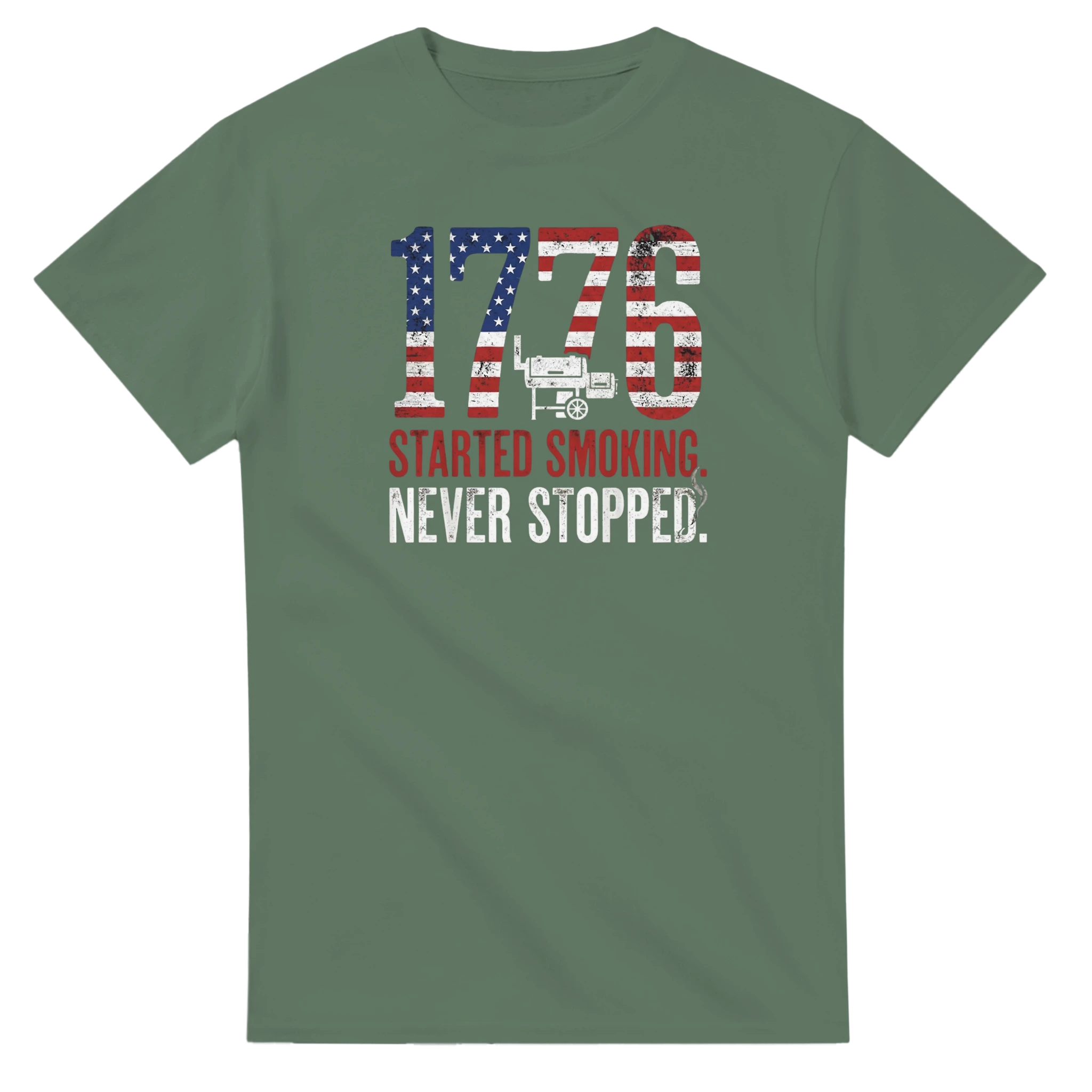 1776 Started Smoking. Never Stopped. Vintage
