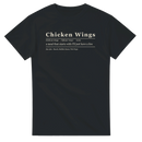 Chicken Wings Definition BBQ t-shirt by Meat Sweats Apparel