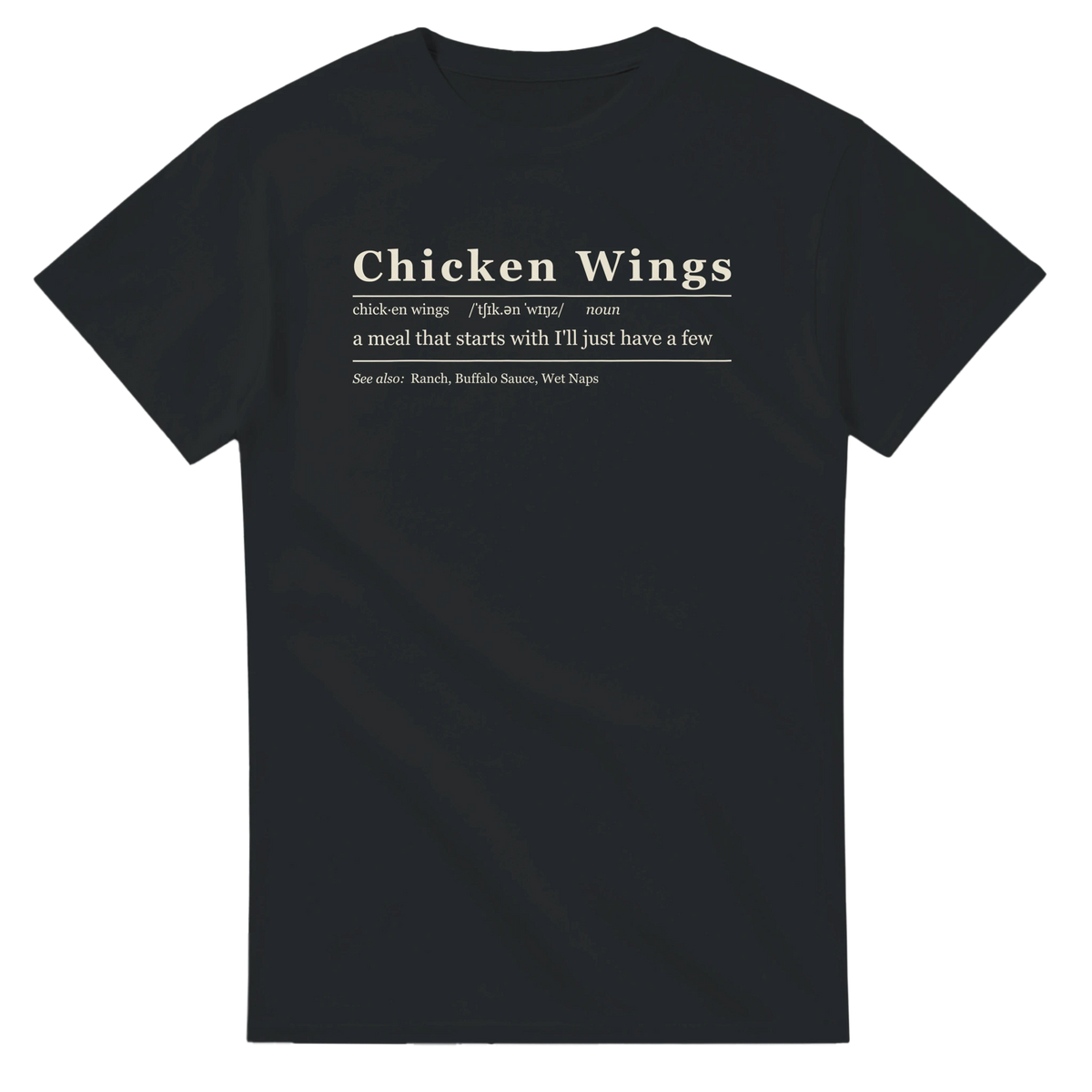 Chicken Wings Definition BBQ T-Shirt