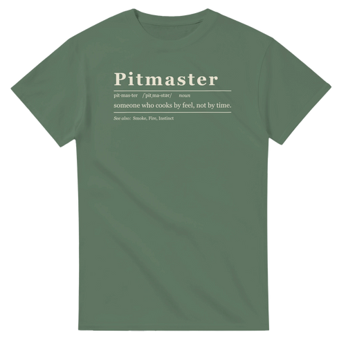 Pitmaster Definition BBQ t-shirt, alternate view