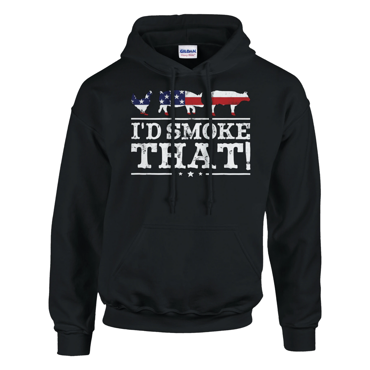 I'd Smoke That Flag Hoodie