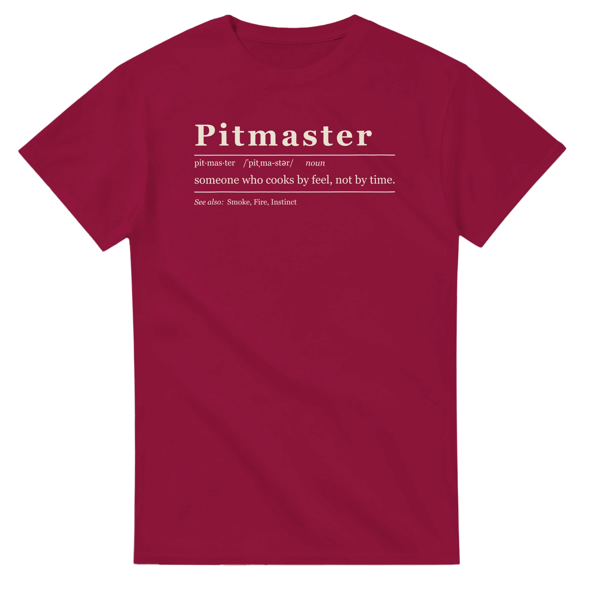 Pitmaster Definition BBQ t-shirt, alternate view