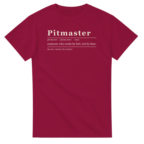 Pitmaster Definition BBQ t-shirt, alternate view