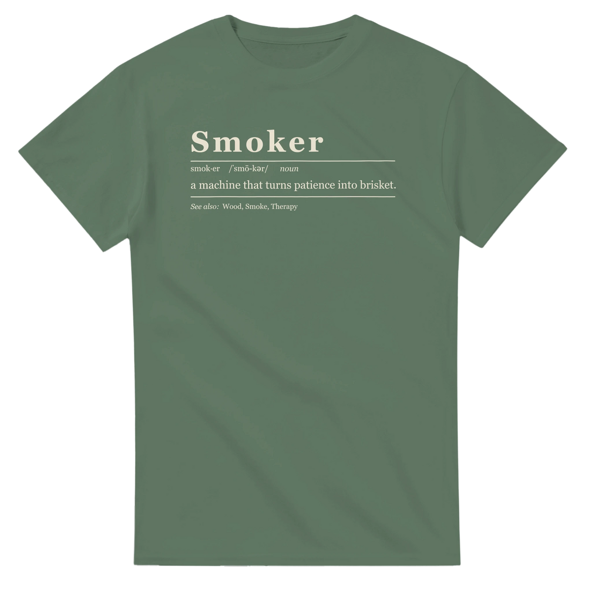 Smoker Definition BBQ T-Shirt