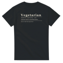 Vegetarian Definition BBQ t-shirt by Meat Sweats Apparel