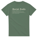 Burnt Ends Definition BBQ t-shirt, alternate view