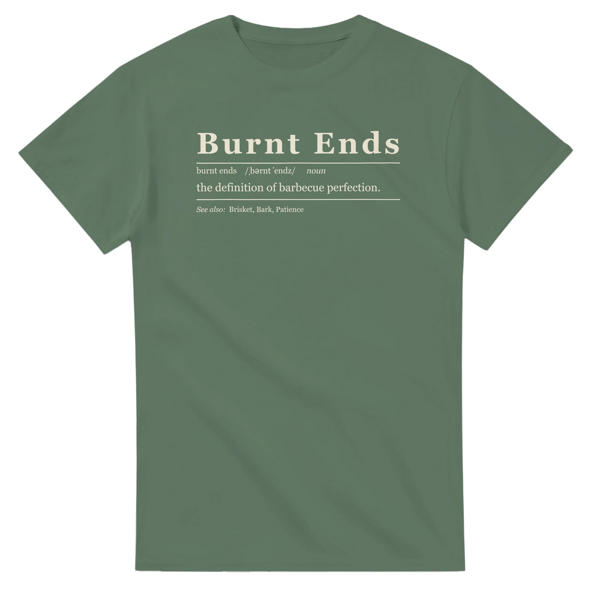 Burnt Ends Definition BBQ T-Shirt