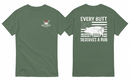 Every Butt Deserves A Rub Tee - Back Design - MSA Logo on Front Chest