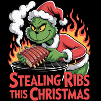 Load image into Gallery viewer, Stealing Ribs This Christmas Hoodie
