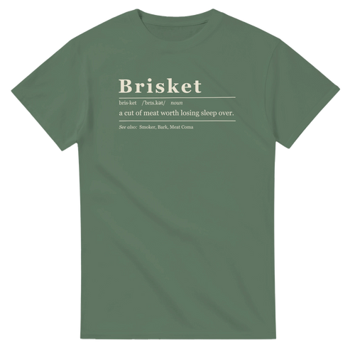 Brisket Definition BBQ t-shirt, alternate view
