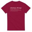 Chicken Wings Definition BBQ t-shirt, alternate view