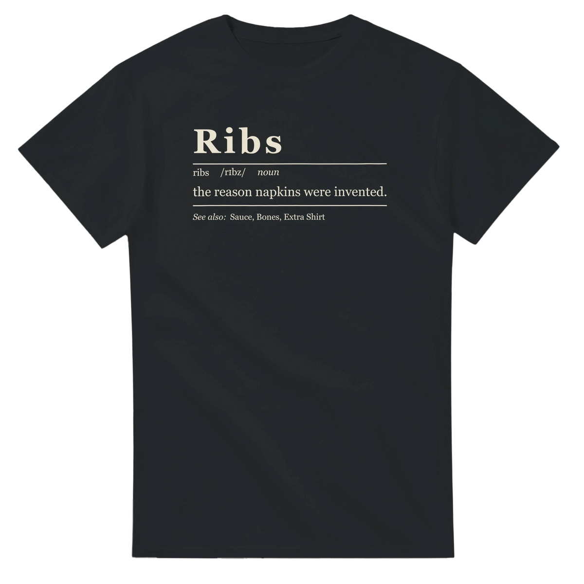 Ribs Definition BBQ T-Shirt
