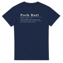 Pork Butt Definition BBQ t-shirt, alternate view