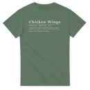 Chicken Wings Definition BBQ t-shirt, alternate view
