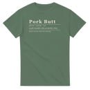 Pork Butt Definition BBQ t-shirt, alternate view