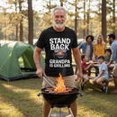 Stand Back Grandpa is Grilling T-shirt