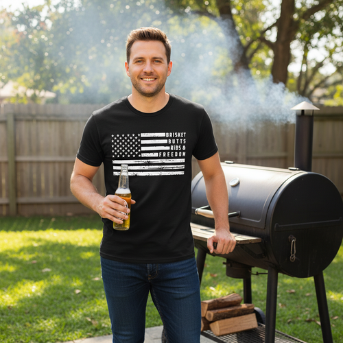 Brisket Butts Ribs & Freedom T-Shirt