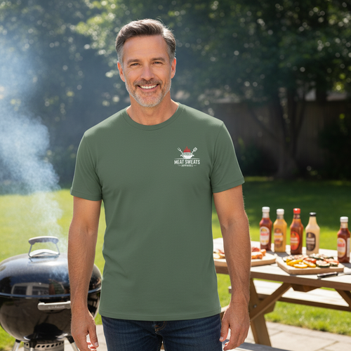 Every Butt Deserves A Rub Tee - Back Design - MSA Logo on Front Chest