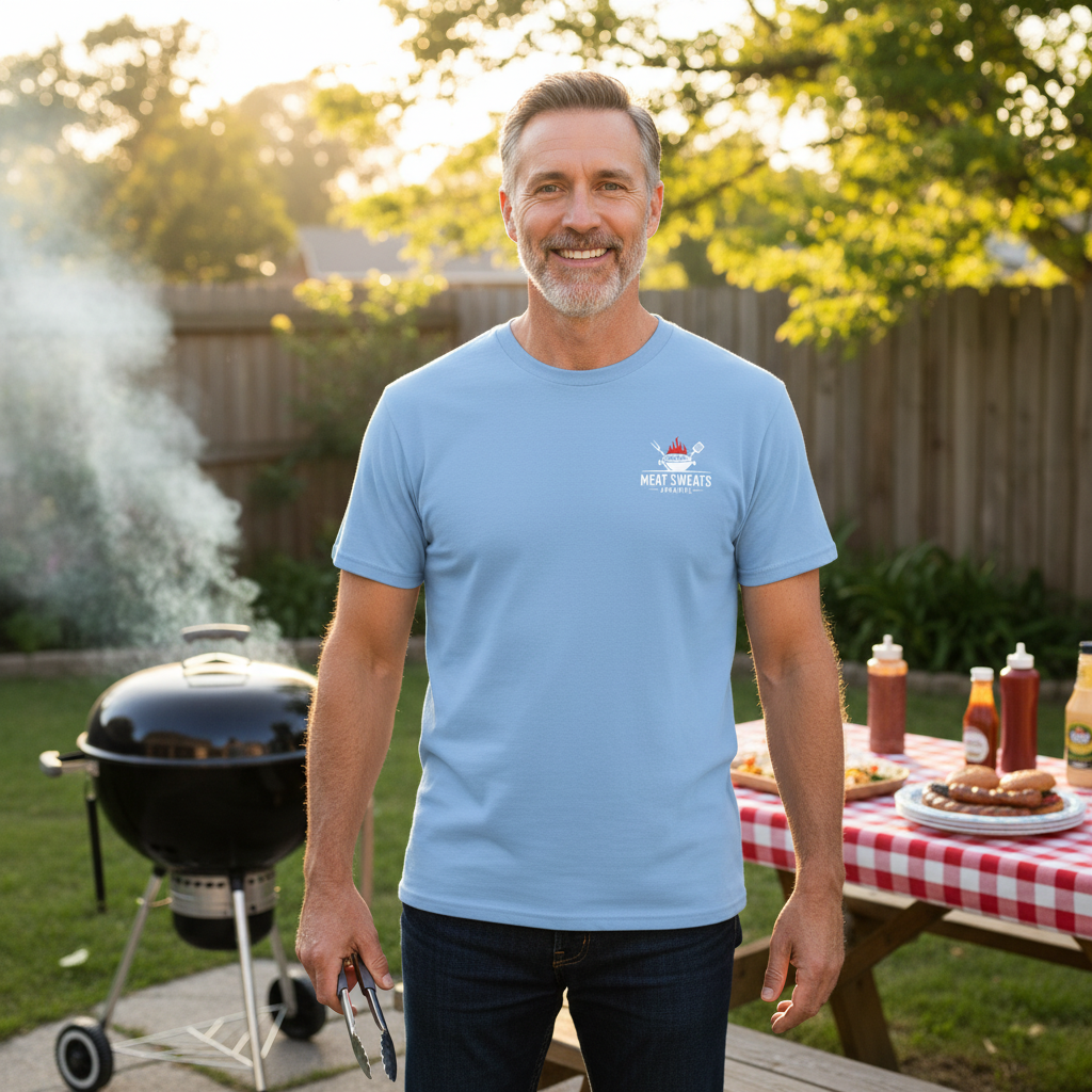 Every Butt Deserves A Rub Tee - Back Design - MSA Logo on Front Chest
