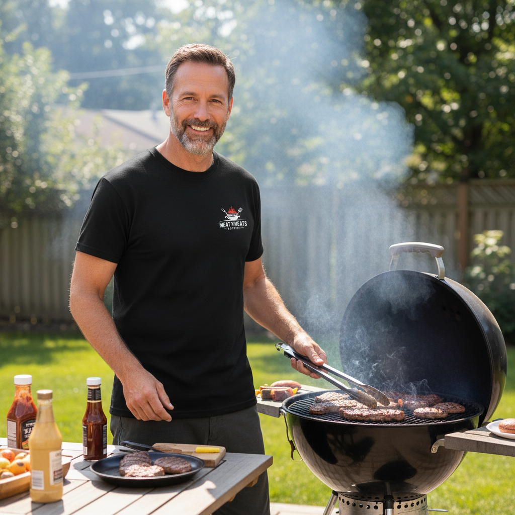 Brisket Butts Ribs & Freedom Tee - Back Design