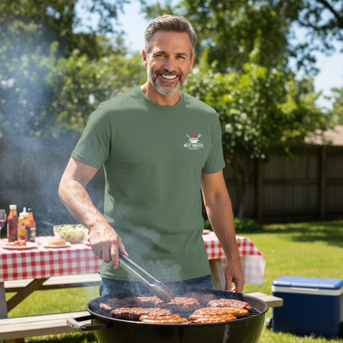 Brisket Butts Ribs & Freedom Tee - Back Design