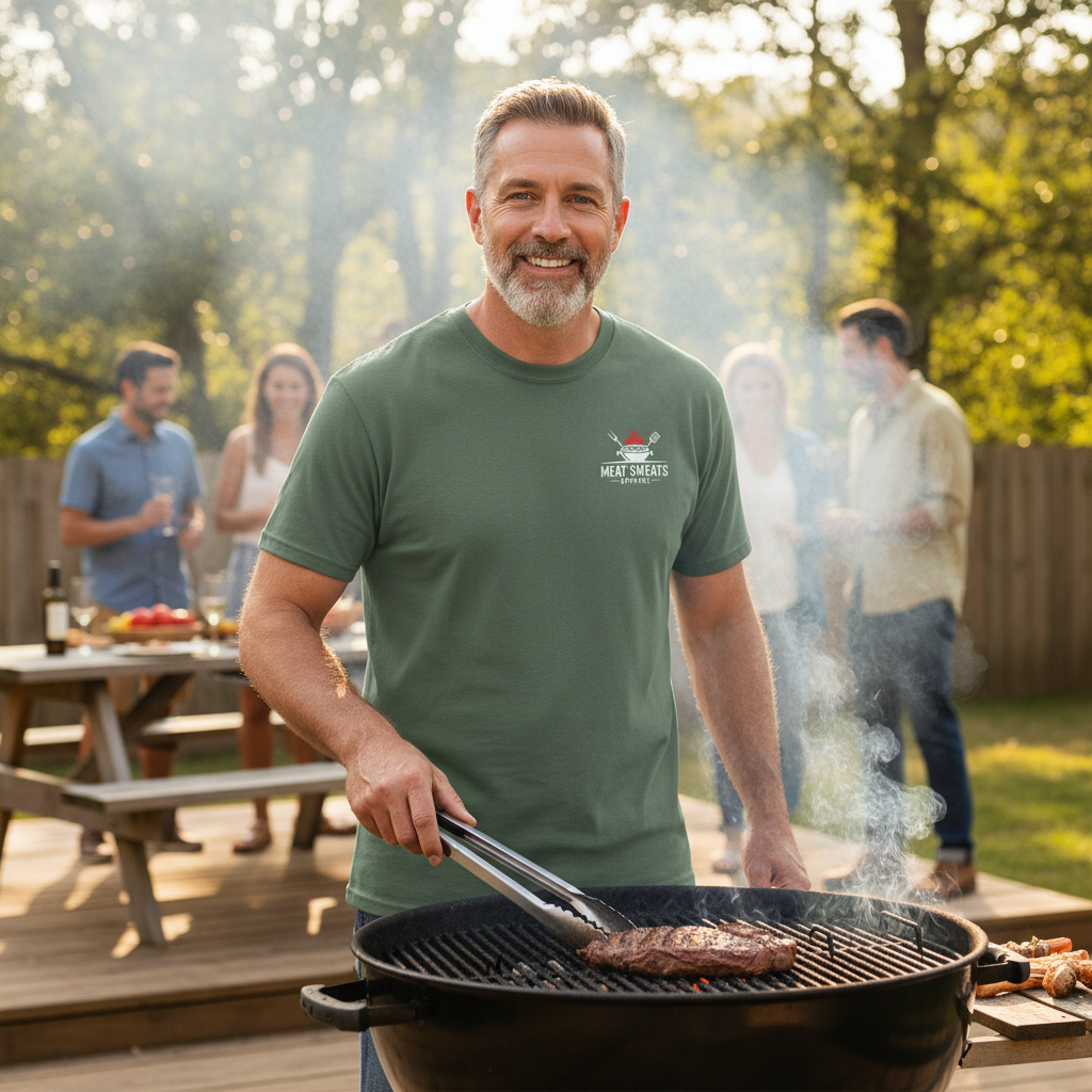 That's What I Do, I Grill And I Know Things - Back Design