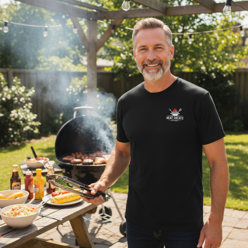 That's What I Do, I Grill And I Know Things - Back Design