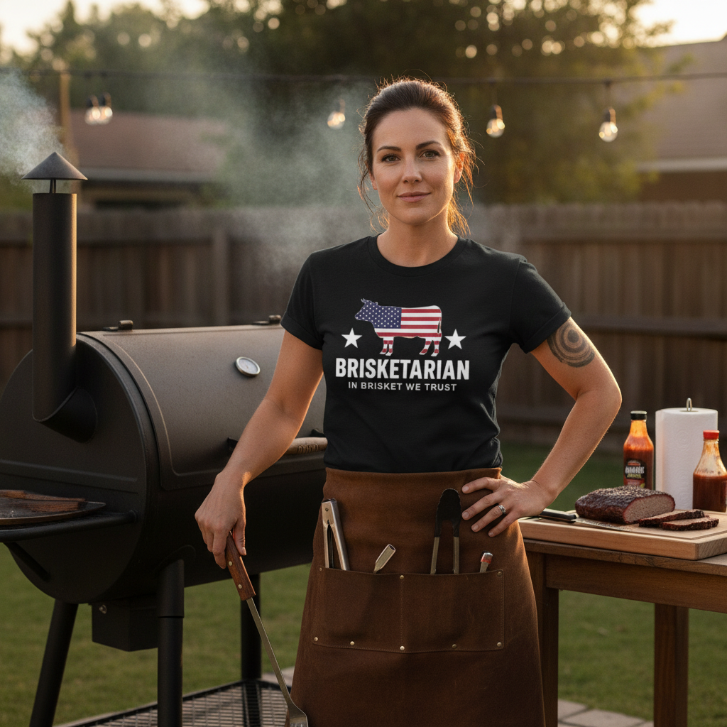 Brisketarian - Women's BBQ Tee
