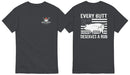 Every Butt Deserves A Rub Tee - Back Design - MSA Logo on Front Chest